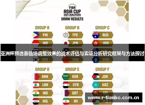 亚洲杯预选赛临场调整效果的战术评估与实证分析研究框架与方法探讨
